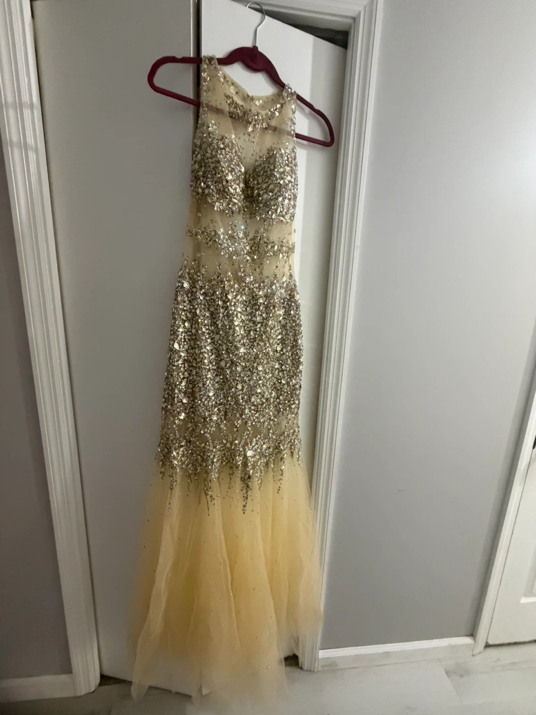 Sparkly Mermaid Prom Dress (Golden) - photo 4