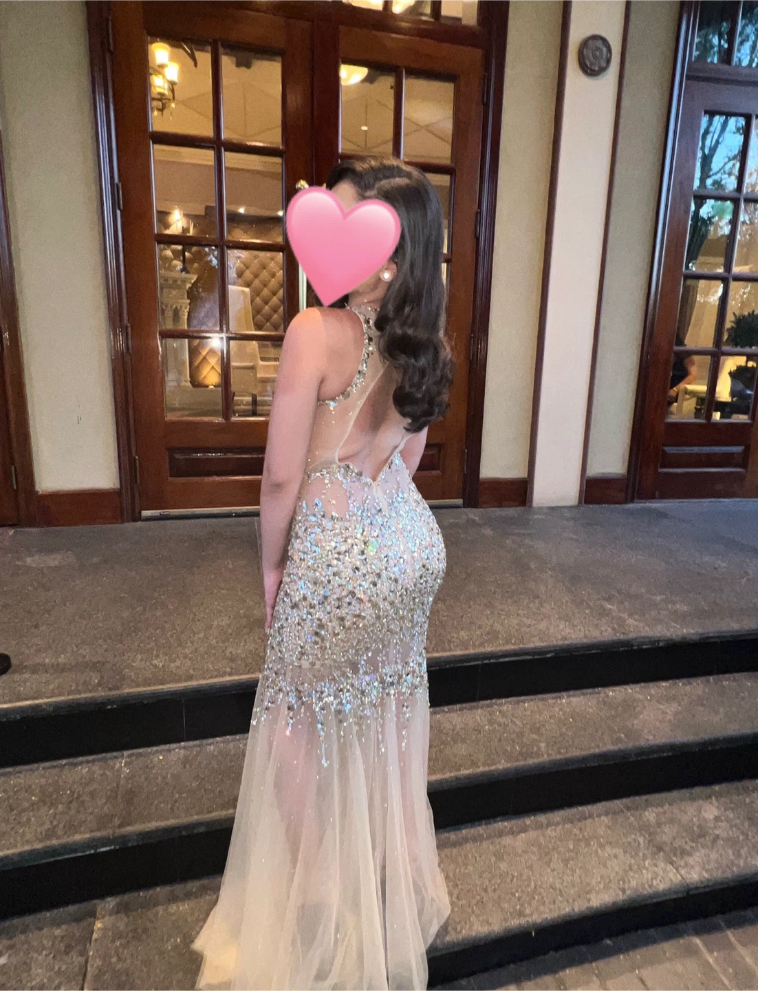 Sparkly Mermaid Prom Dress (Golden)