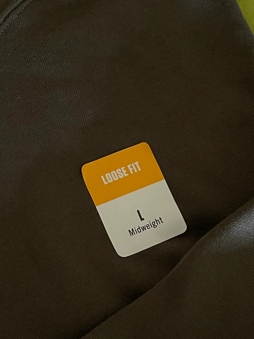 Carhartt Midweight Logo Hoodie - Green - Size L - photo 4
