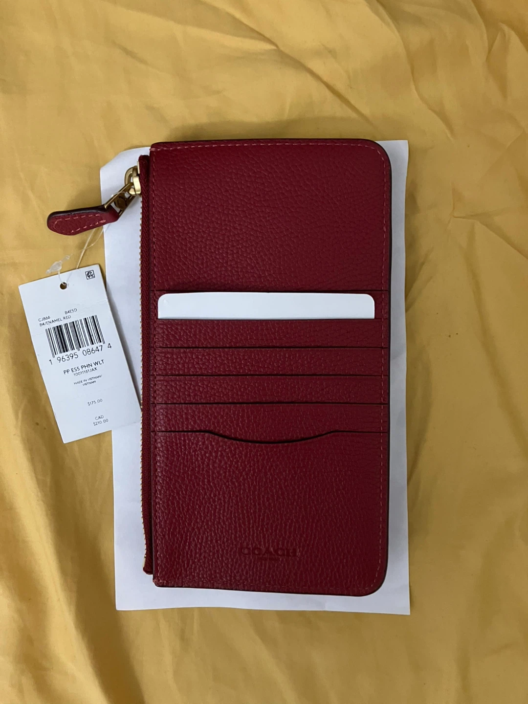 NWT- Coach CJ866 Phone Wallet - photo 2