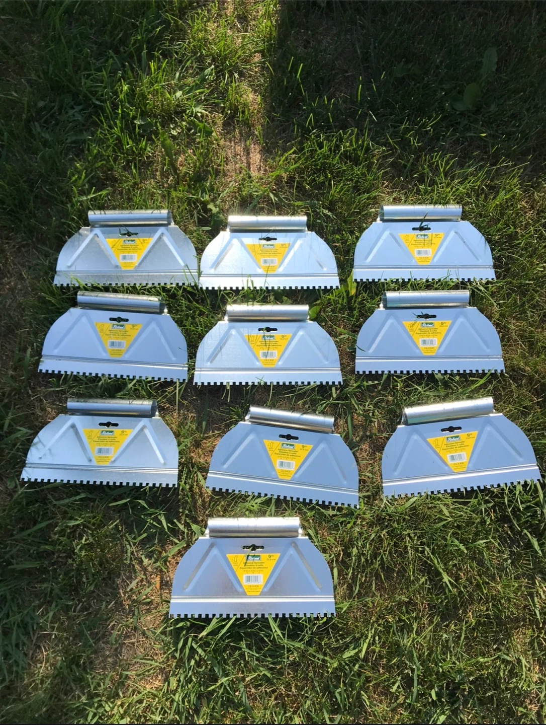 Steel Adhesive Trowels $2 each