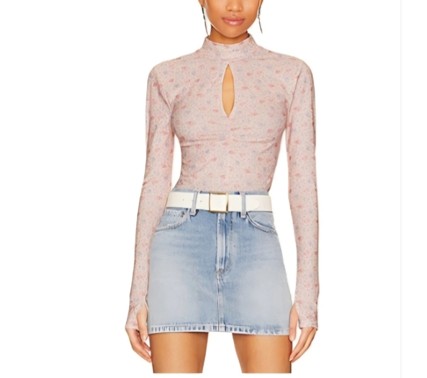Revolve x Tularosa | Floral Long Sleeve Top - XS - photo 4