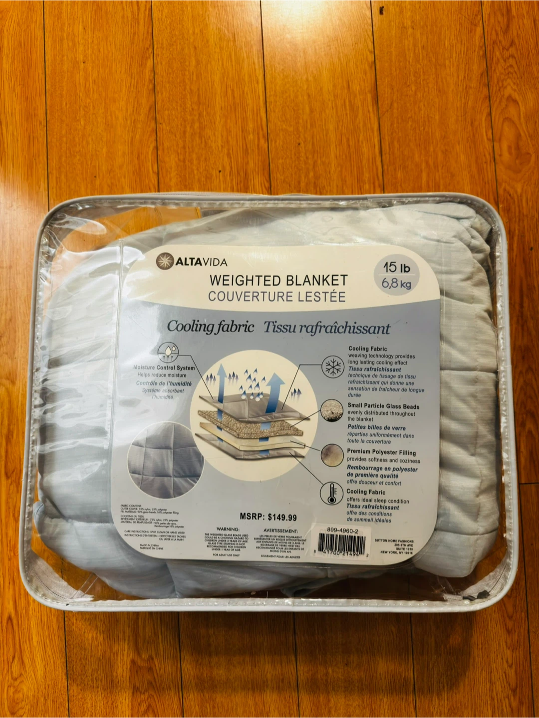 ALTAVIDA Weighted Blanket 15 lb