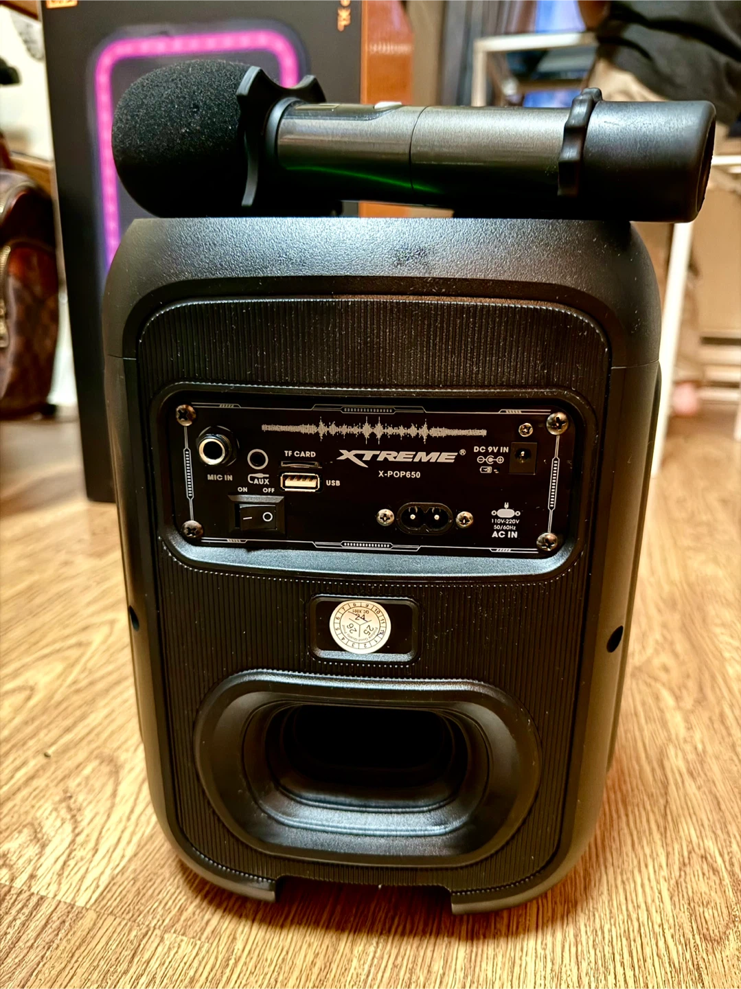 XTREME X-POP650 Pop Speaker with 2 Microphones - photo 2