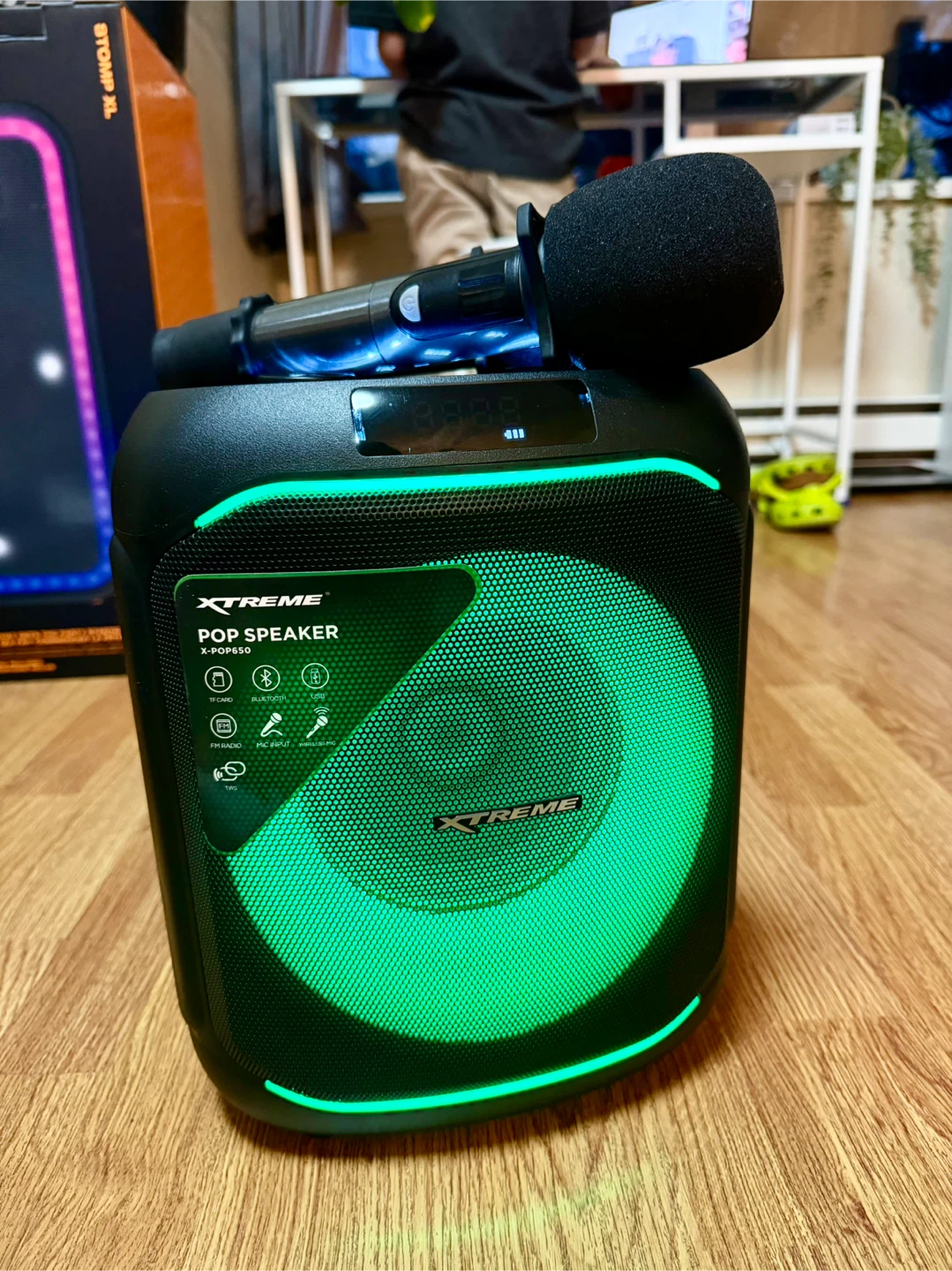 XTREME X-POP650 Pop Speaker with 2 Microphones