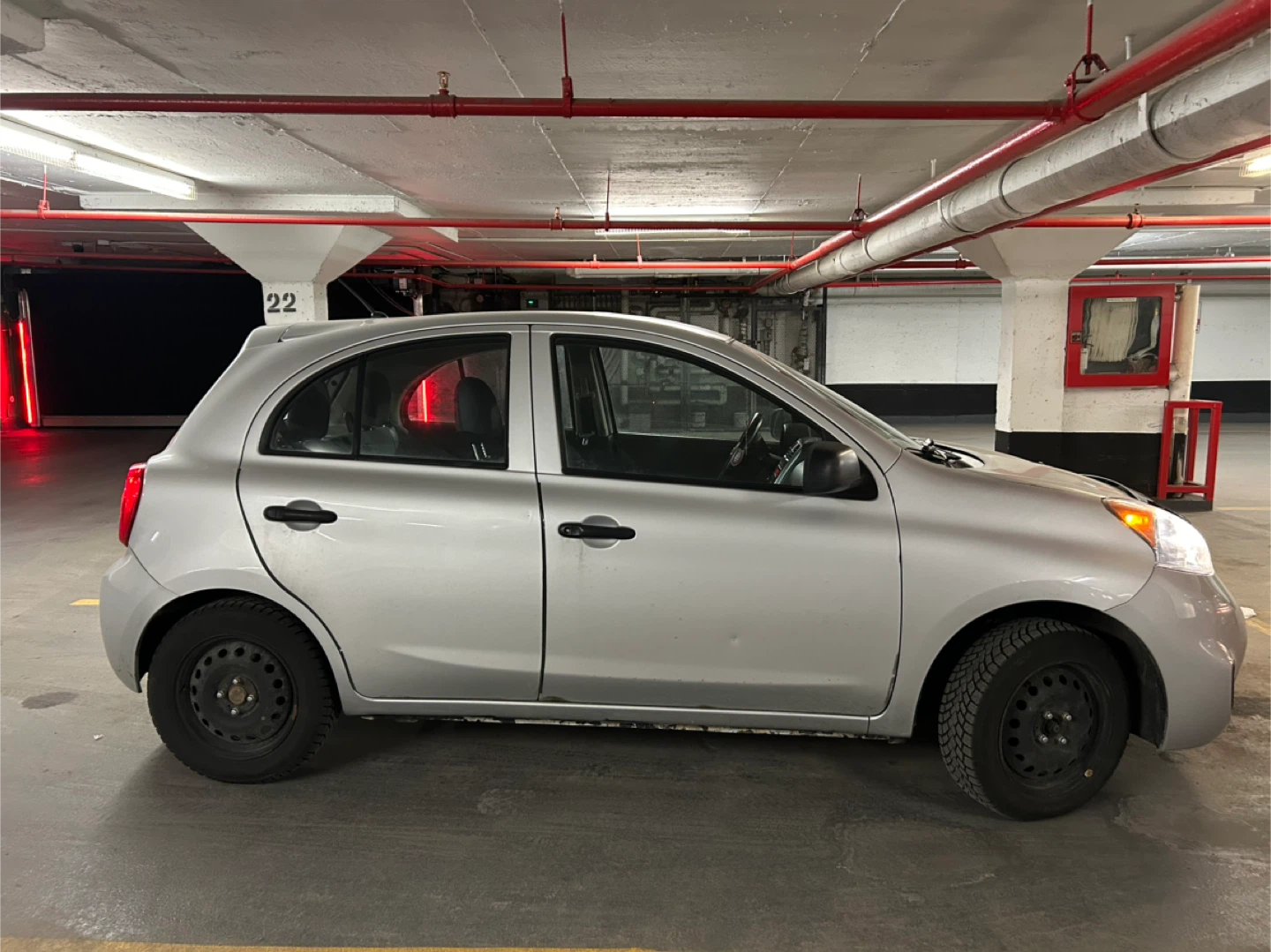 Silver Nissan Micra - photo 3