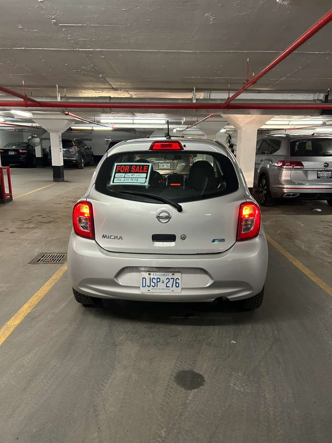 Silver Nissan Micra - photo 5