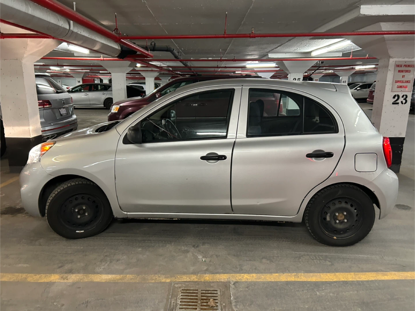 Silver Nissan Micra - photo 4