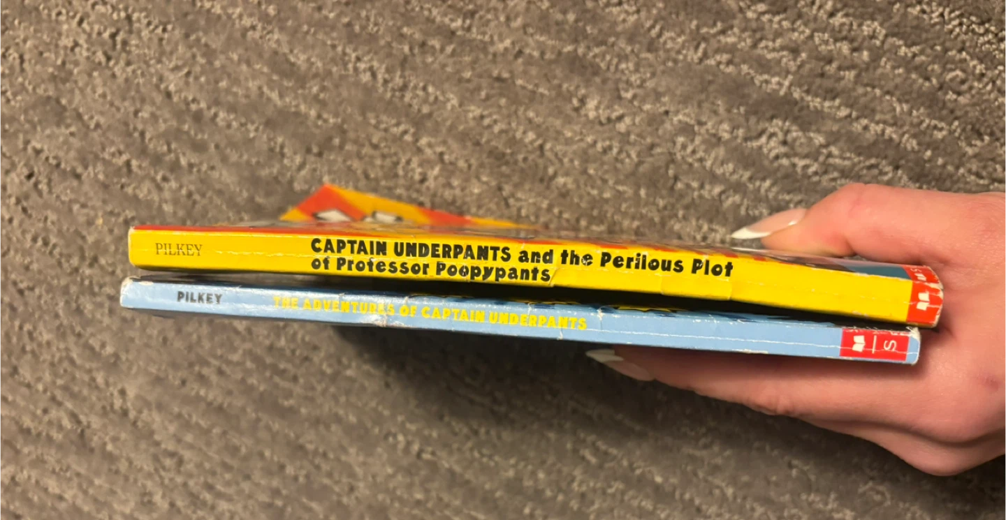 Captain underpants books - photo 4