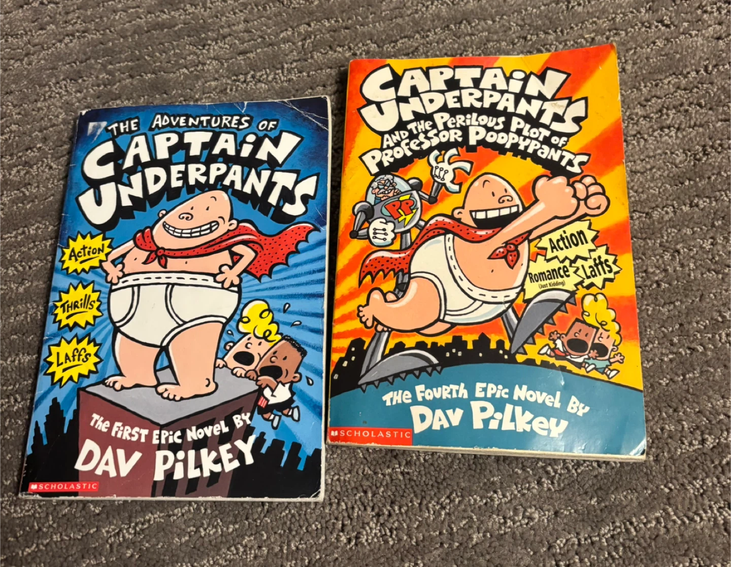 Captain underpants books