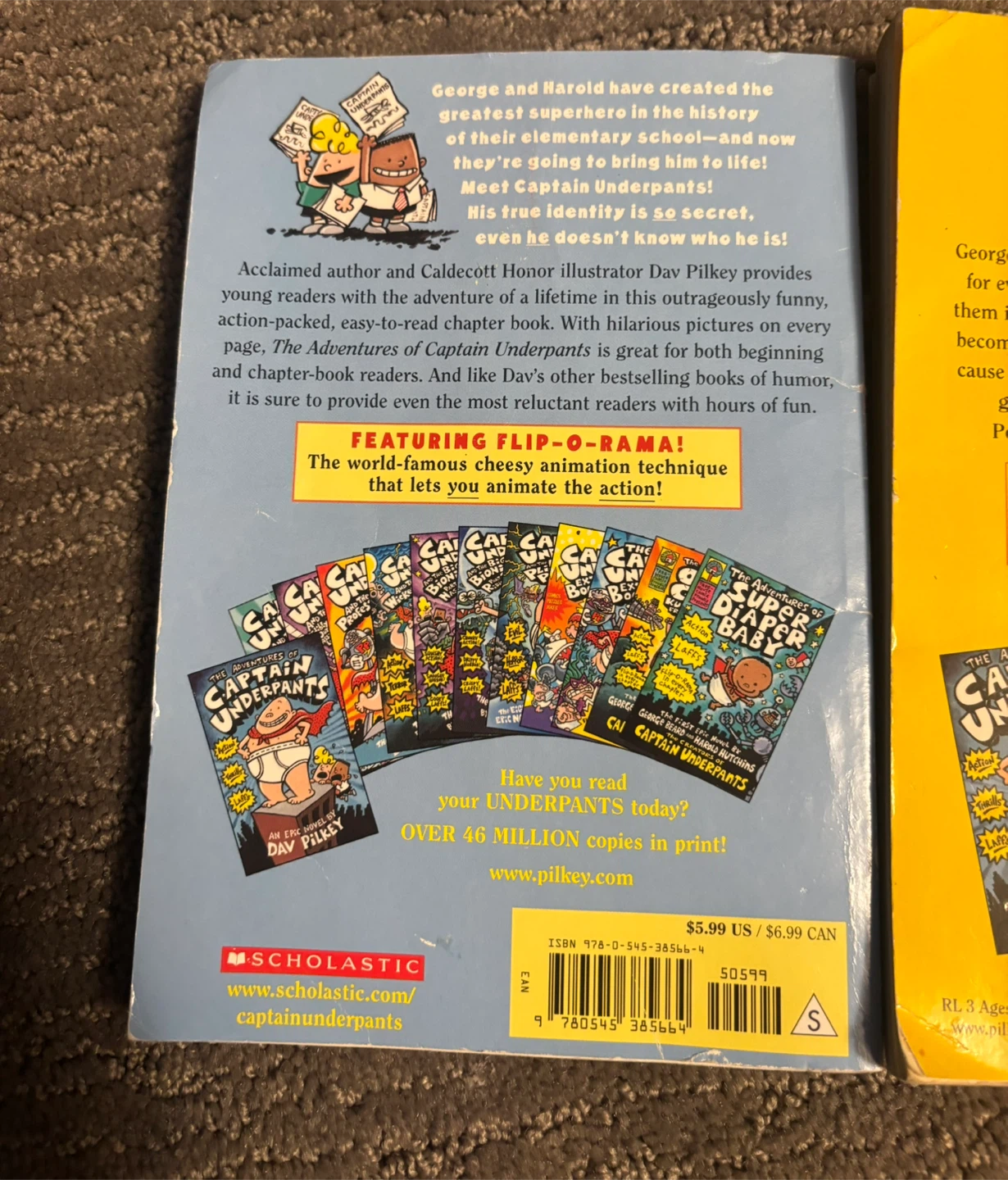 Captain underpants books - photo 2