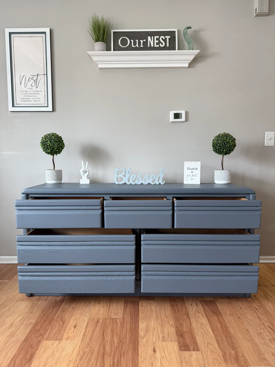 ✨🩶🦅Beautiful solid oak dresser🦅🩶✨ - photo 2