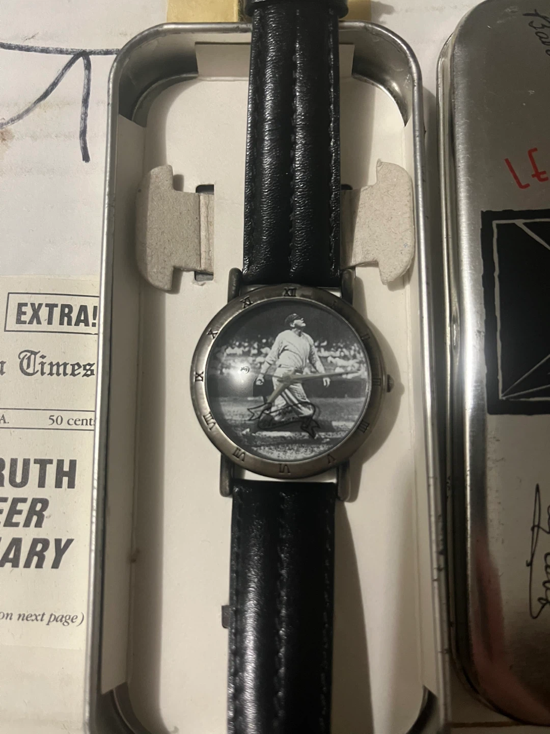 Baseball Babe Ruth vintage Watch - photo 3