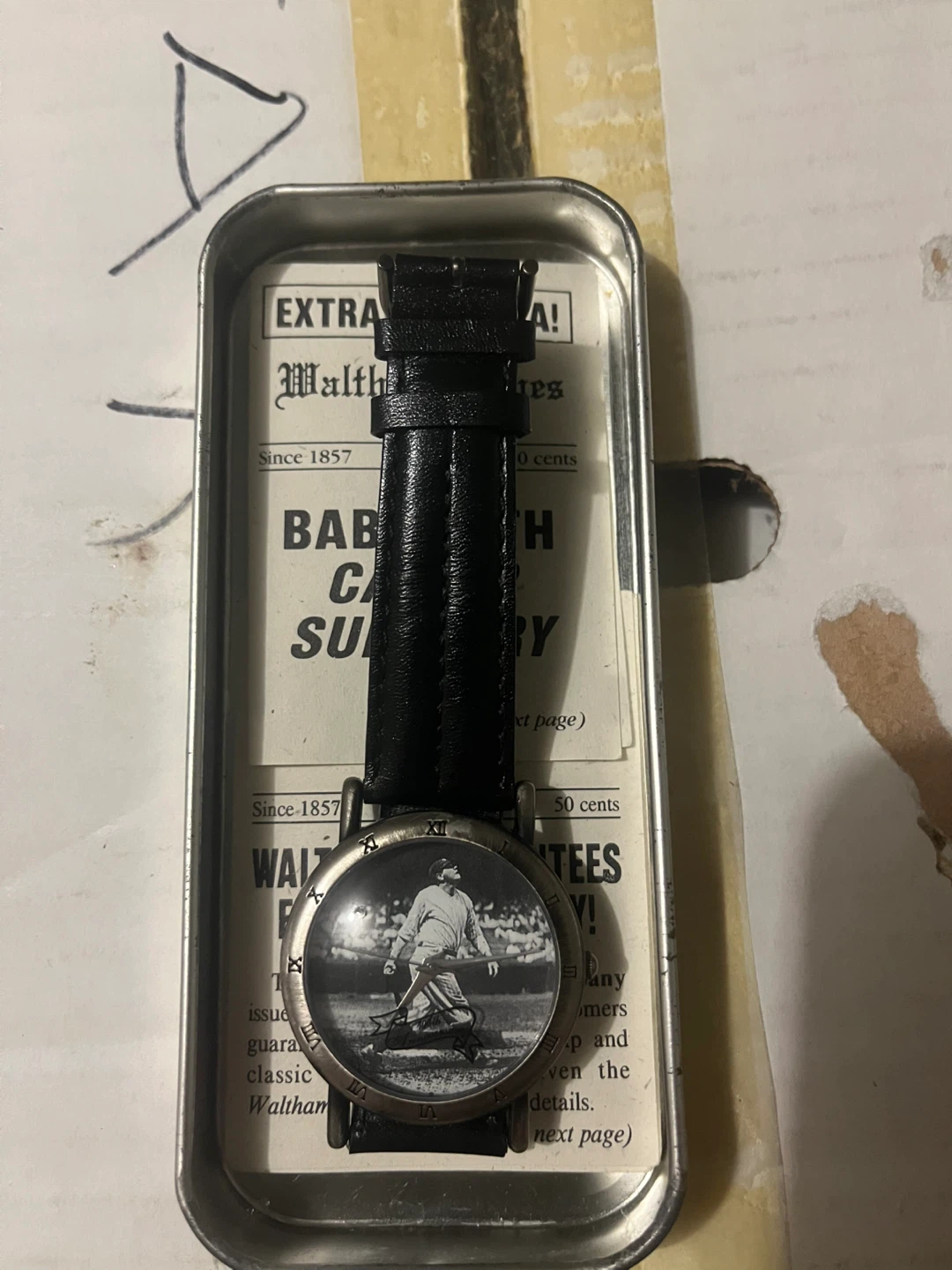 Baseball Babe Ruth vintage Watch - photo 2
