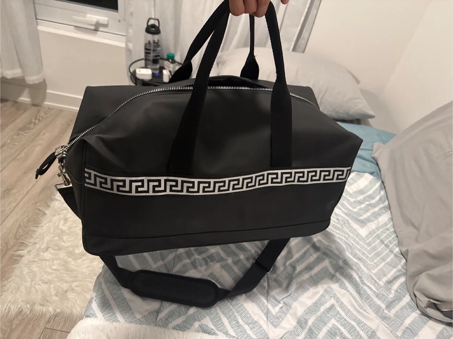 Versace Black Duffle Bag - photo 4