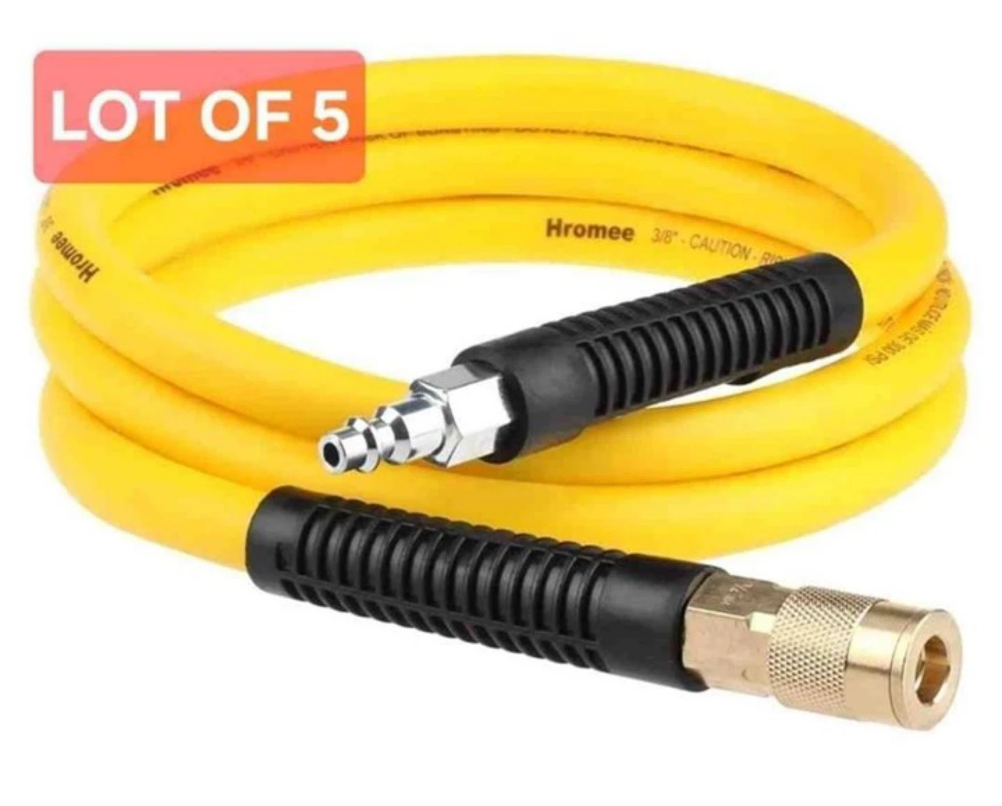 Lot of 5 Hromeè 6ft Hybrid Air Hoses - photo 3