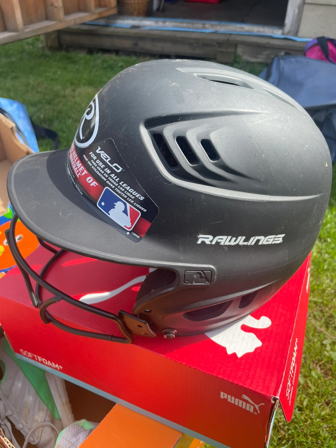 Rawlings Velo Baseball Batting Helmet