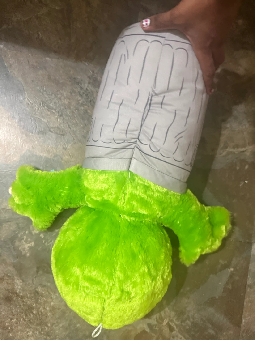 Sesame Street Oscar the Grouch Plush Toy - photo 2