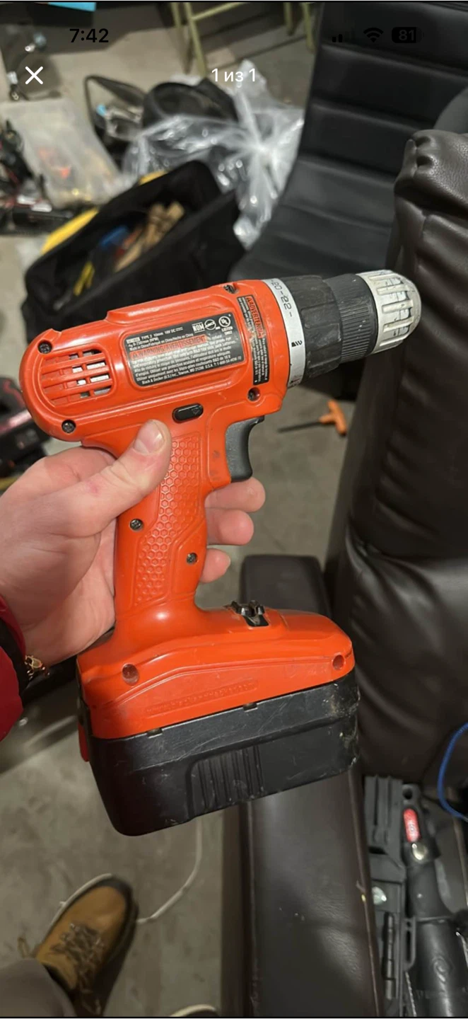 Black & Decker Cordless Drill