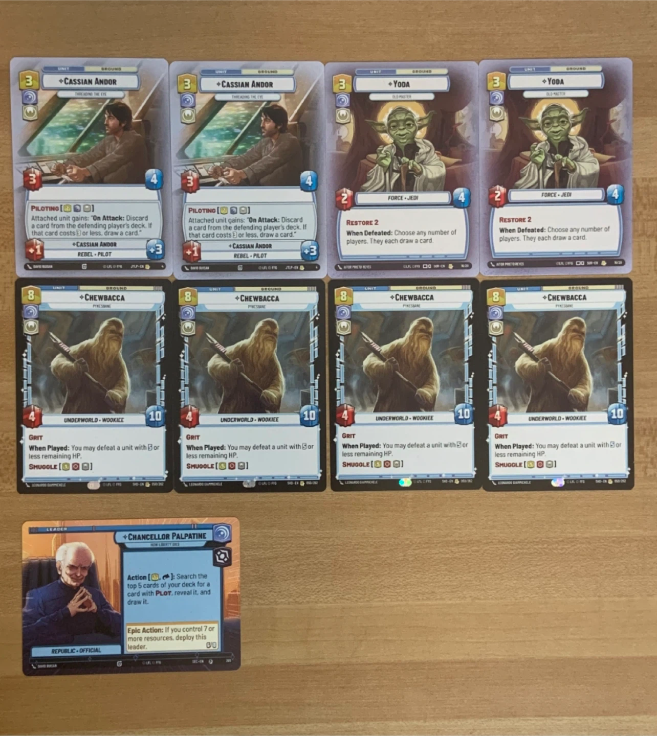 Star Wars Cards Lot – 24 Cards Near Mint - photo 2