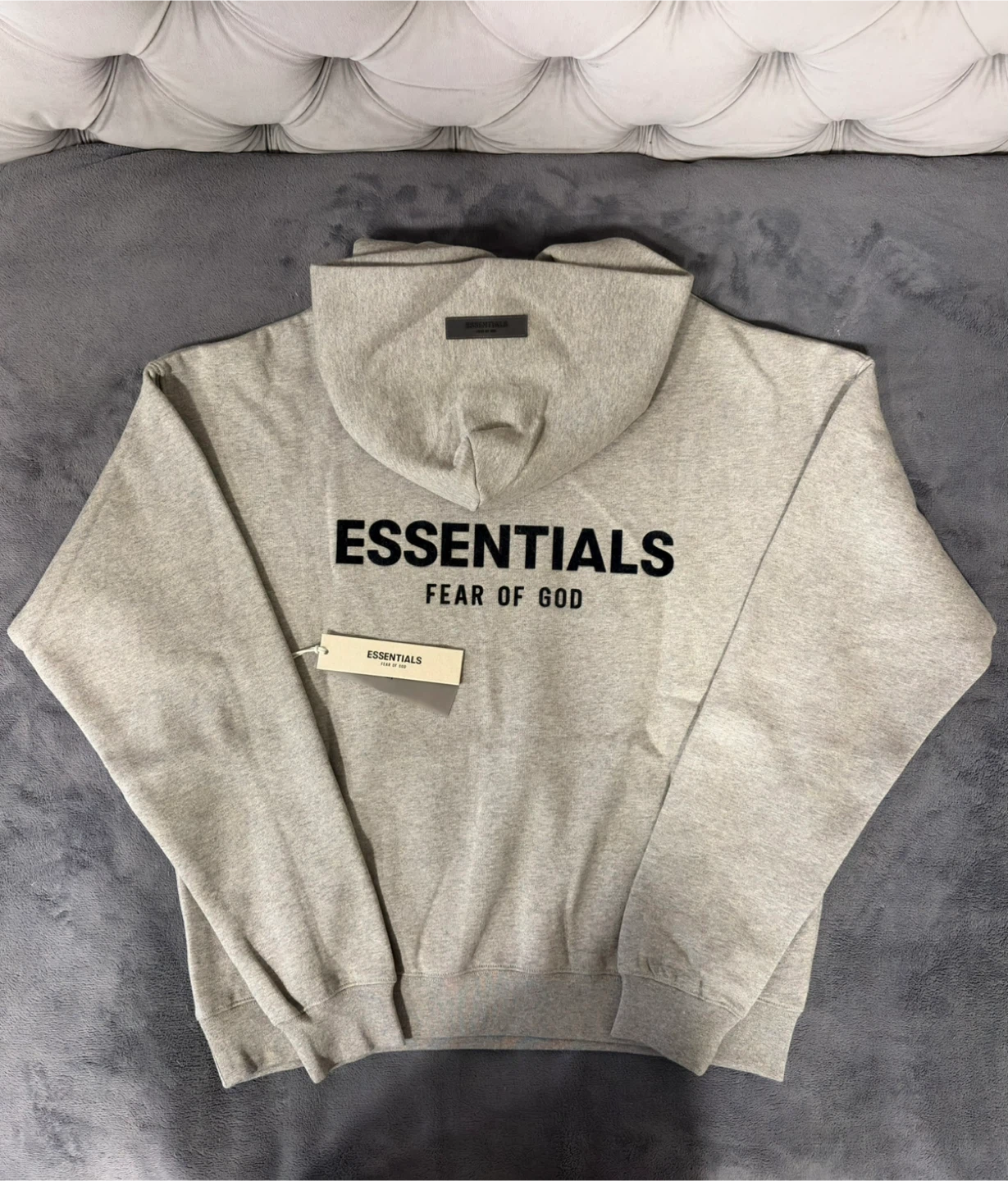 NEW WITH TAGS Fear of God Hoodie SS22 Dark Oatmeal Size S - photo 2