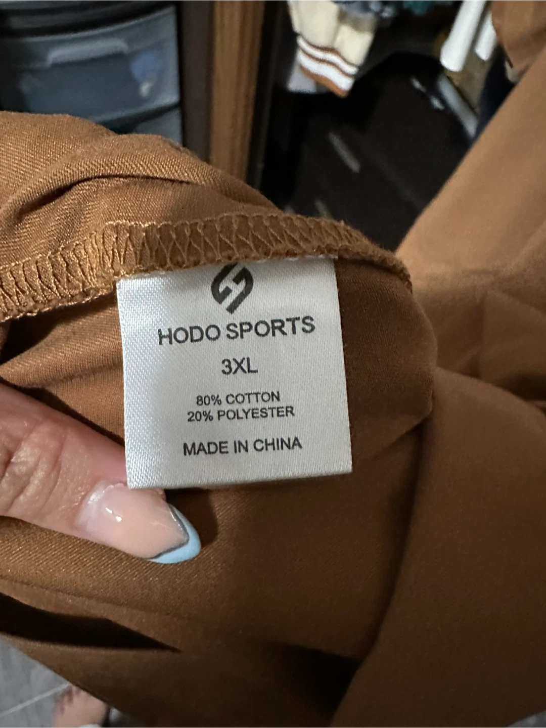 Hodo Sports "Best Friend" T-Shirt - 3XL Brown - photo 3