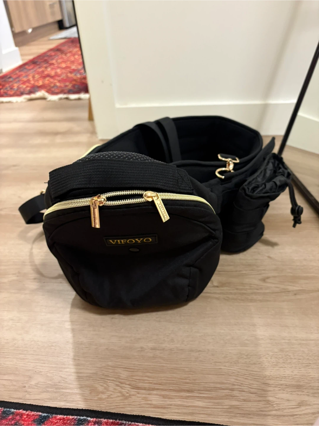 VIFOYO Black Fanny Pack Waist Bag - photo 5