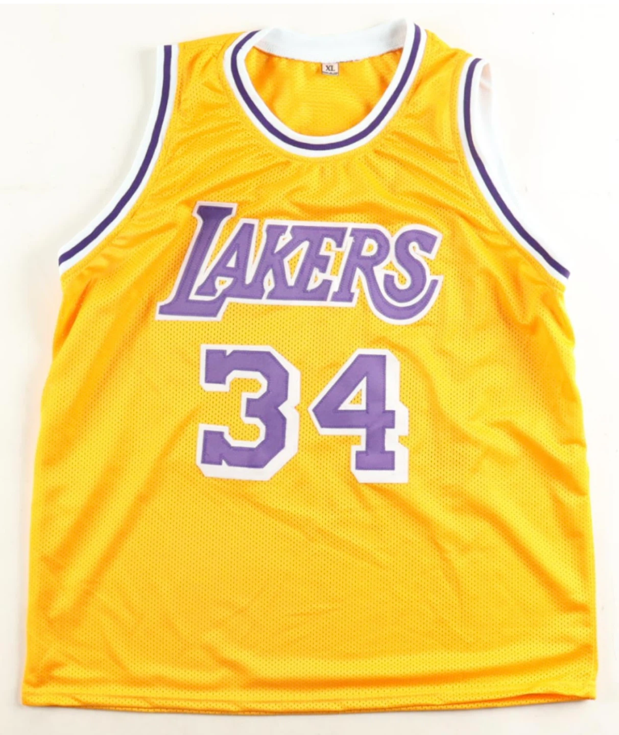 Los Angeles Lakers Shaq O'Neal  Jersey XL. Signed Jersy