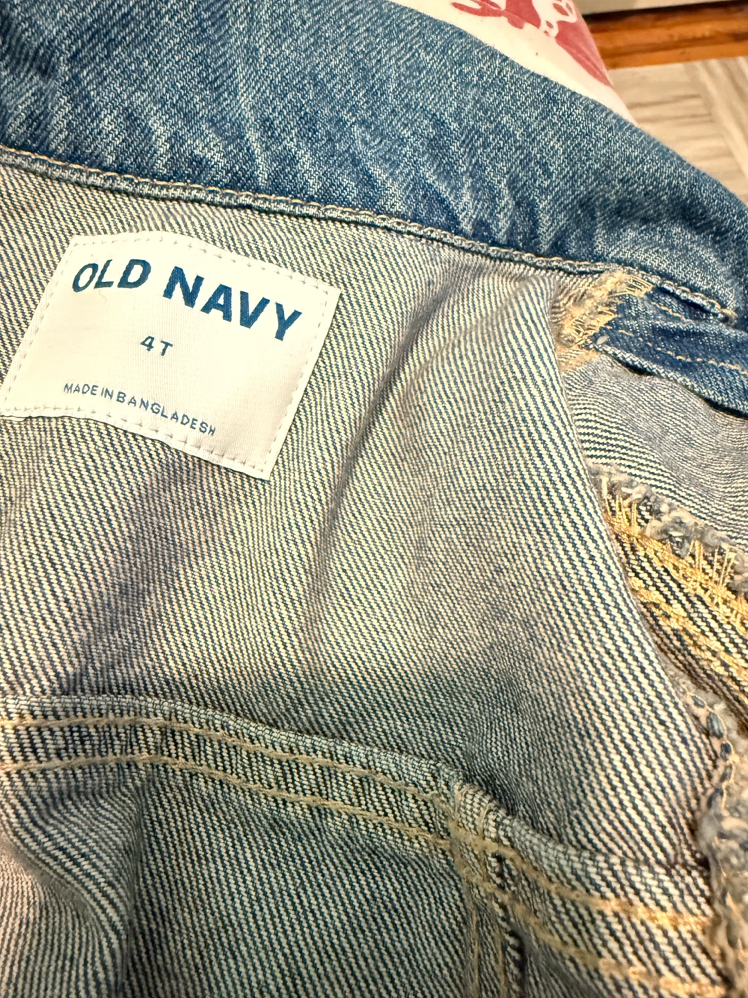 Old Navy Denim Jacket Size 4T - photo 2