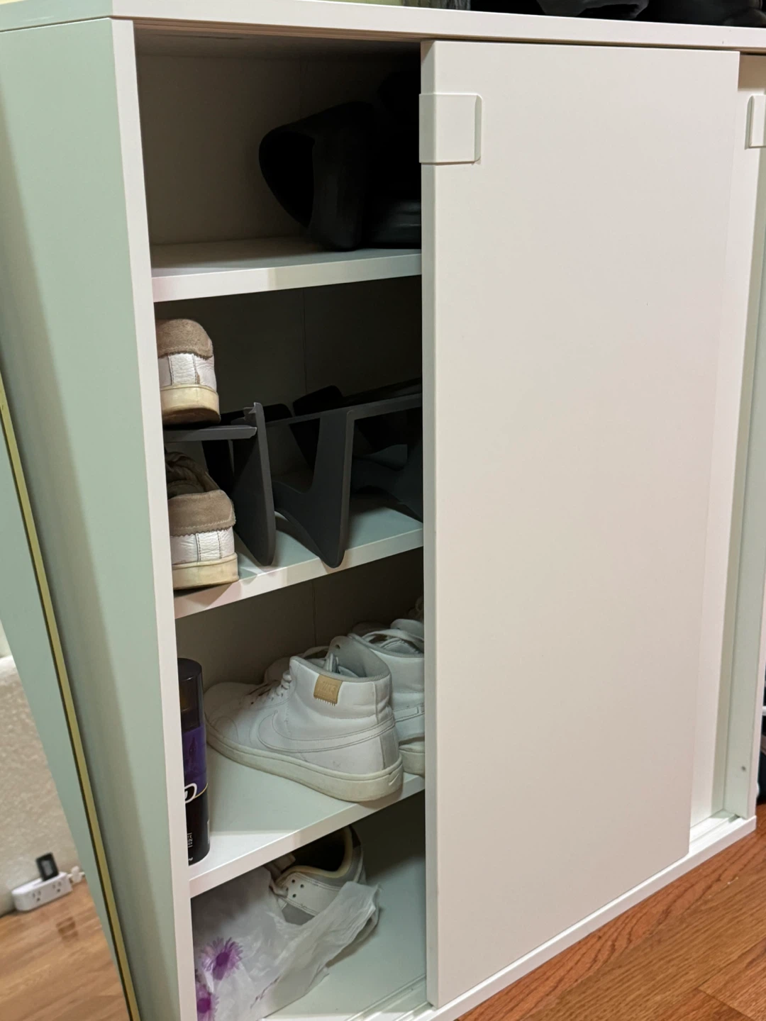 IKEA PAX Shoe Cabinet with Sliding Doors - photo 4