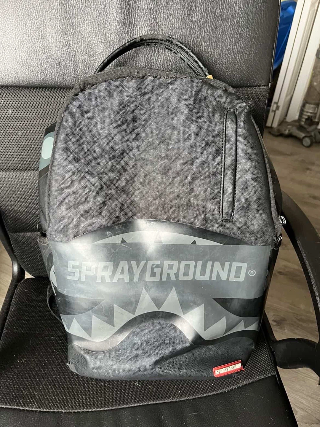 Sprayground Black Shark Mouth Backpack