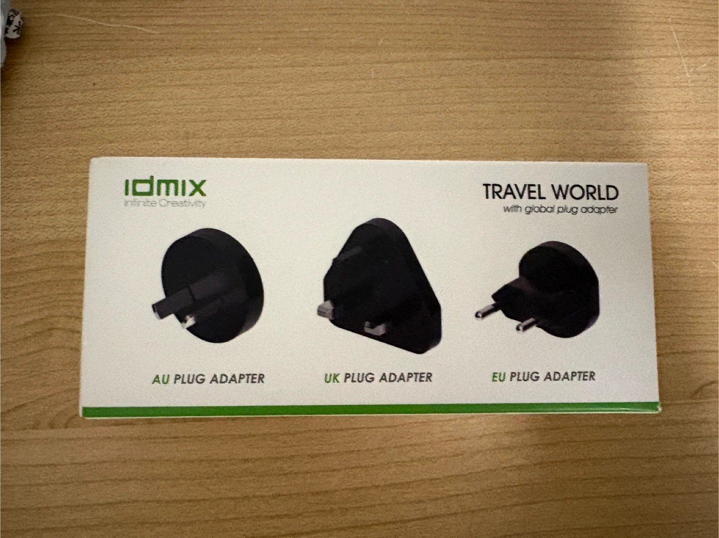 IDMIX Power Bank 10000mAh Black with globe plug adapter - photo 5