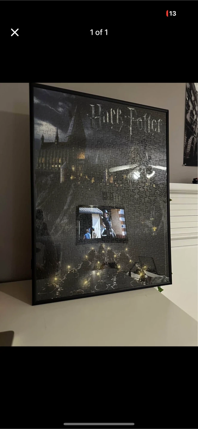 Harry Potter Framed Puzzle