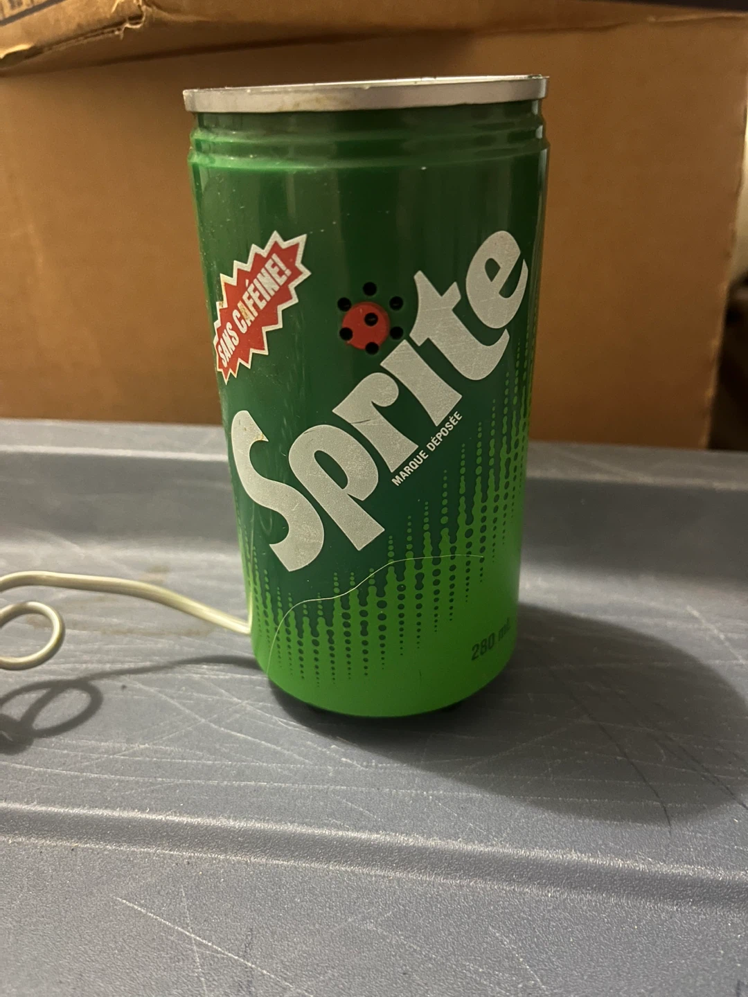 Vintage Sprite Can Novelty Telephone