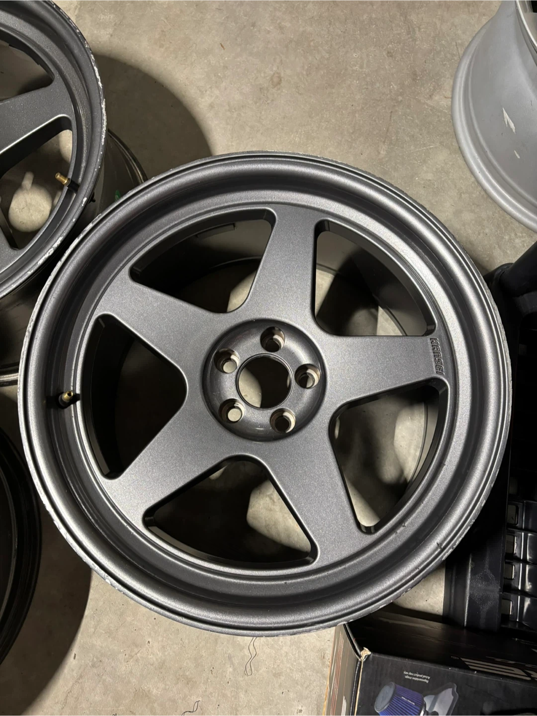Kansei 5-Spoke Wheels (Set of 4) 18x9.5+22 5x100 bolt pattern - photo 3