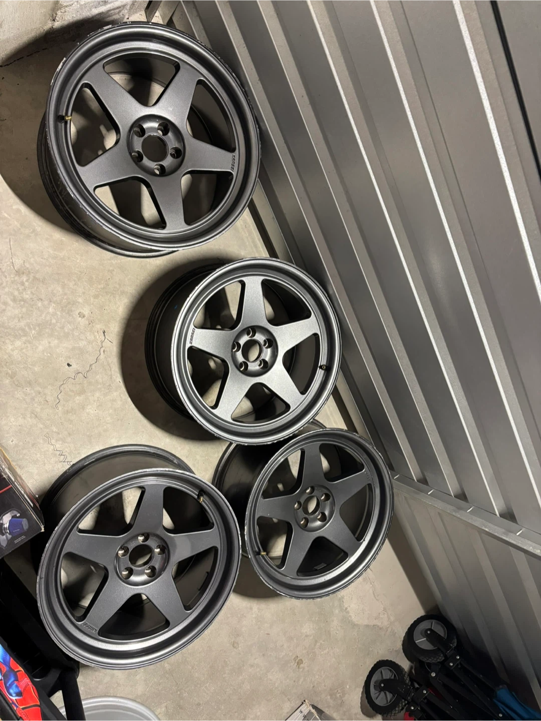 Kansei 5-Spoke Wheels (Set of 4) 18x9.5+22 5x100 bolt pattern - photo 2