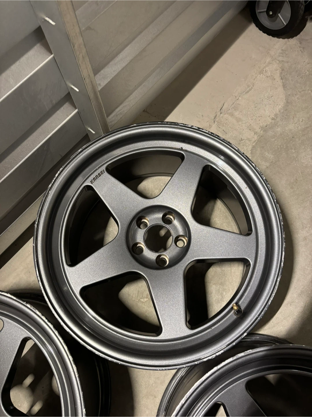 Kansei 5-Spoke Wheels (Set of 4) 18x9.5+22 5x100 bolt pattern - photo 4