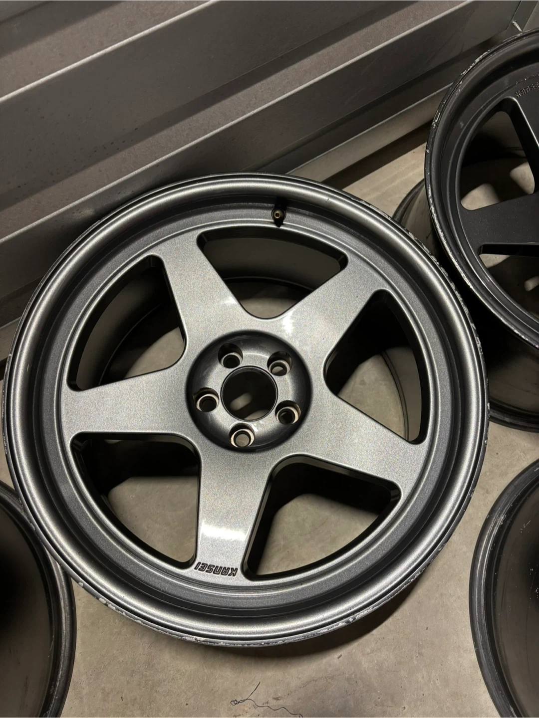 Kansei 5-Spoke Wheels (Set of 4) 18x9.5+22 5x100 bolt pattern - photo 5