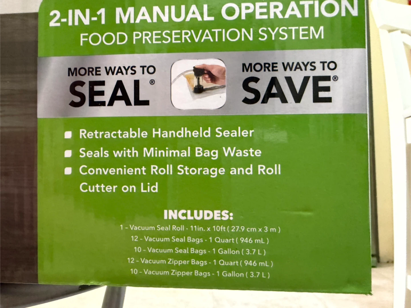 FoodSaver Vacuum Sealer System
