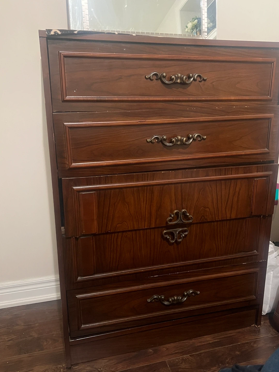 Vintage Wooden Dresser