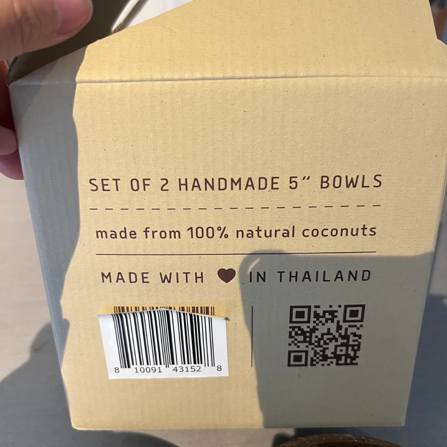 BOGO Superbee Handmade 5" Coconut Bowls - photo 2