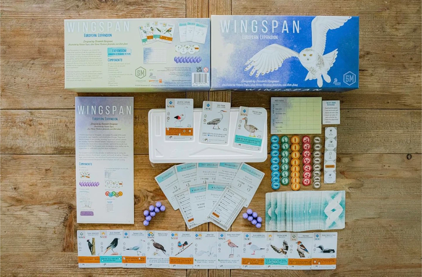 Wingspan European Expansion Board Game - photo 4