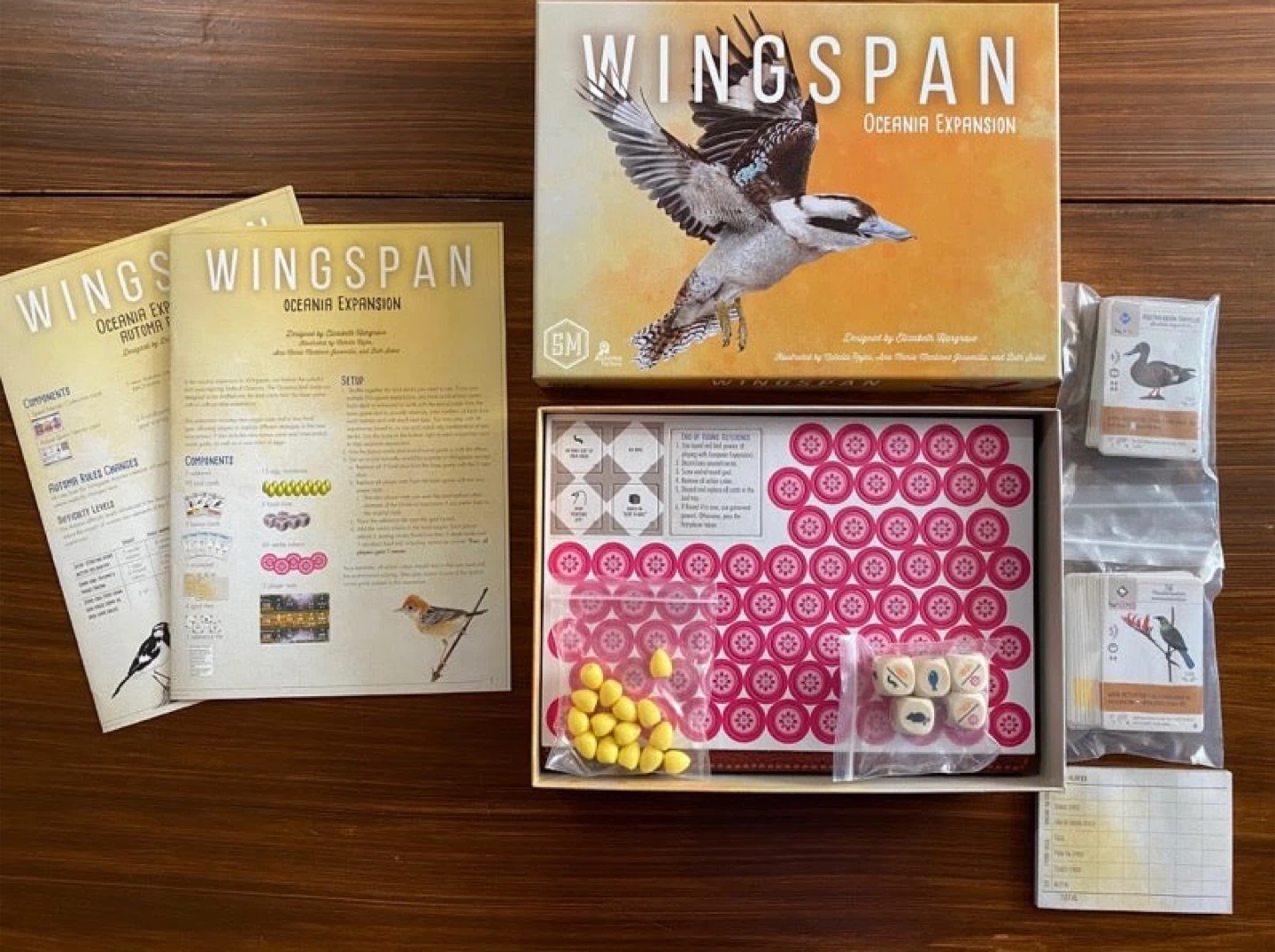 Wingspan Oceania Expansion Board Game - photo 3