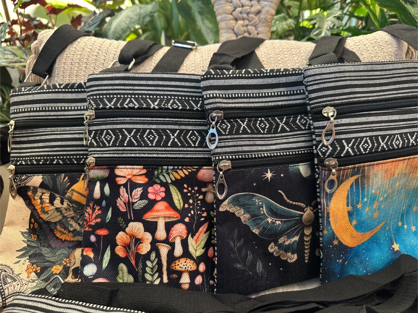 Nature Inspired fabric crossbody handbags with Various Designs - photo 2