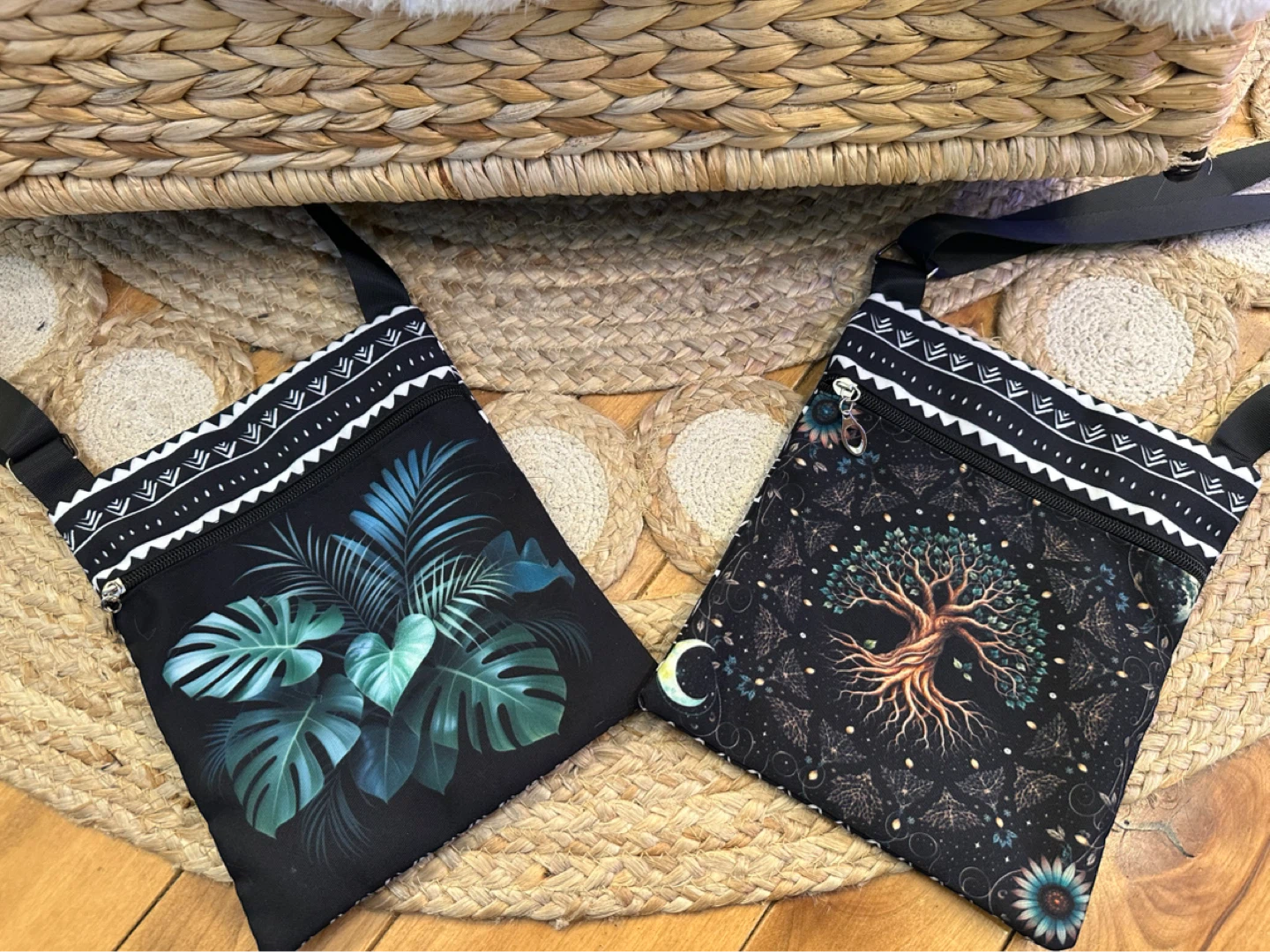 Nature Inspired fabric crossbody handbags with Various Designs - photo 4