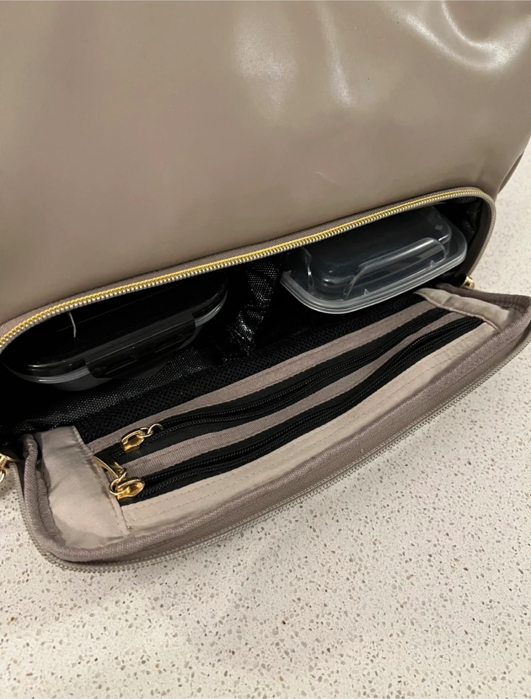 COOLER PURSE with food storage : 6 Pack Fitness Bag - photo 4