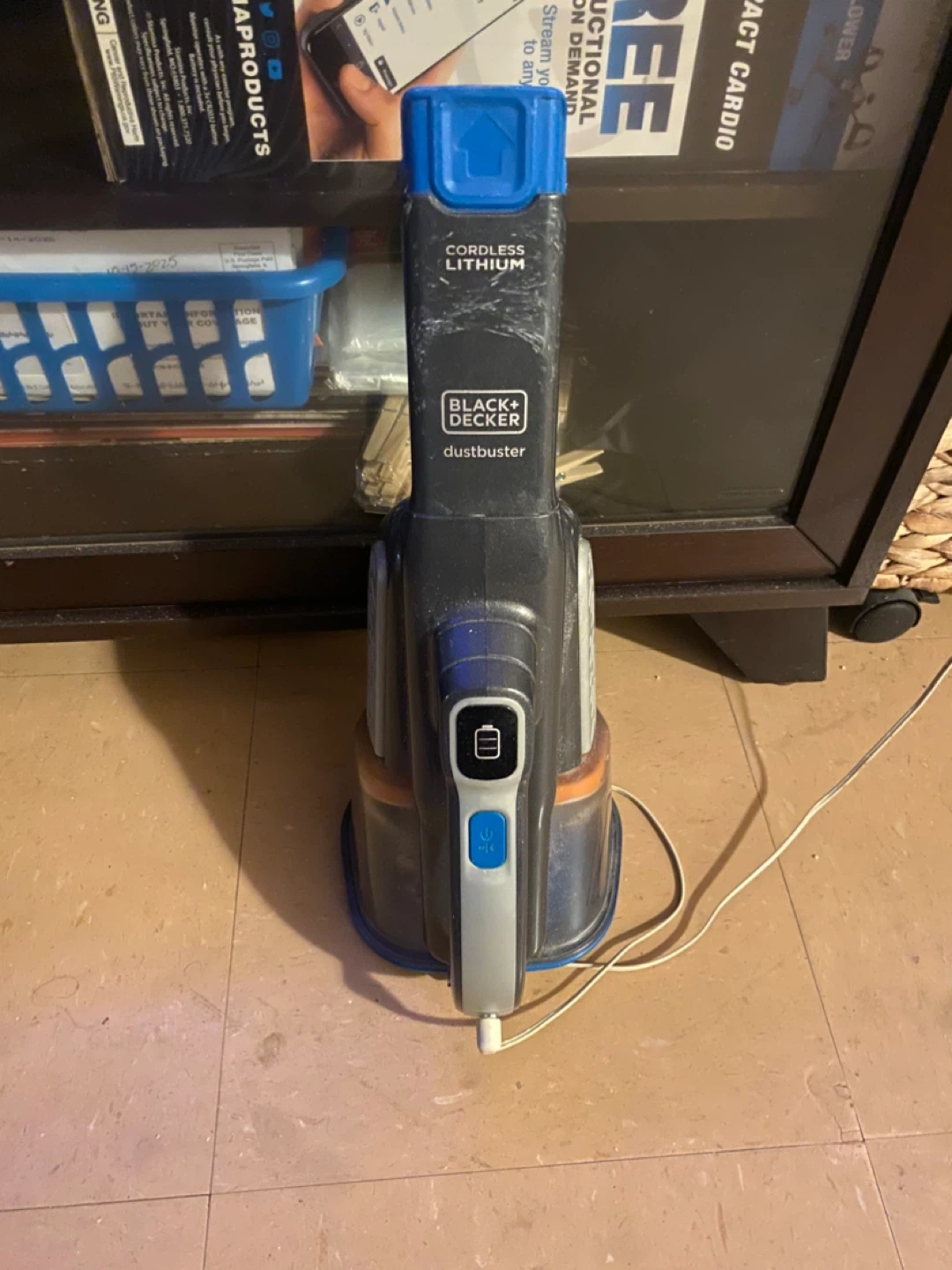 Black+Decker Cordless Lithium Dustbuster