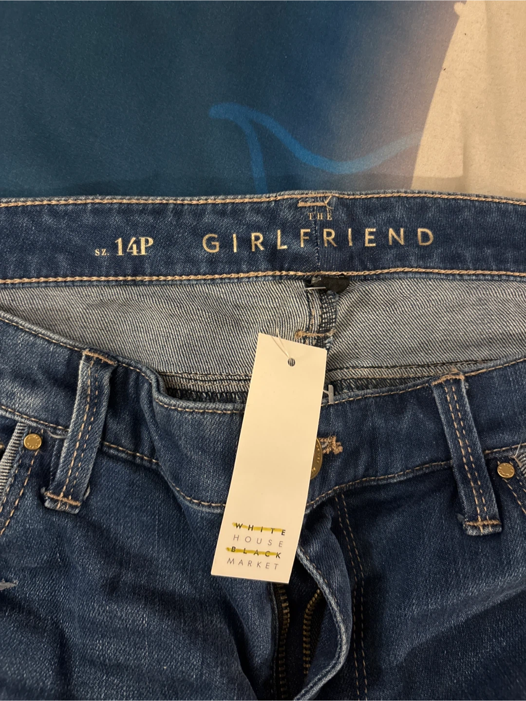 White House Black Market The Girlfriend Jeans - Size 14P - photo 5