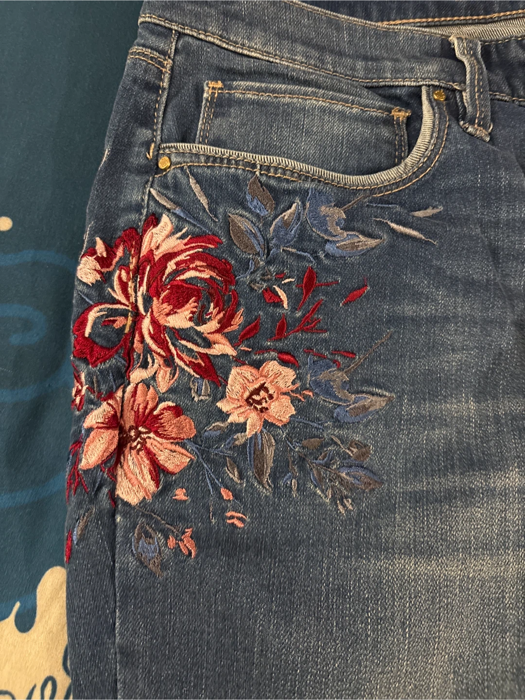 White House Black Market The Girlfriend Jeans - Size 14P - photo 4