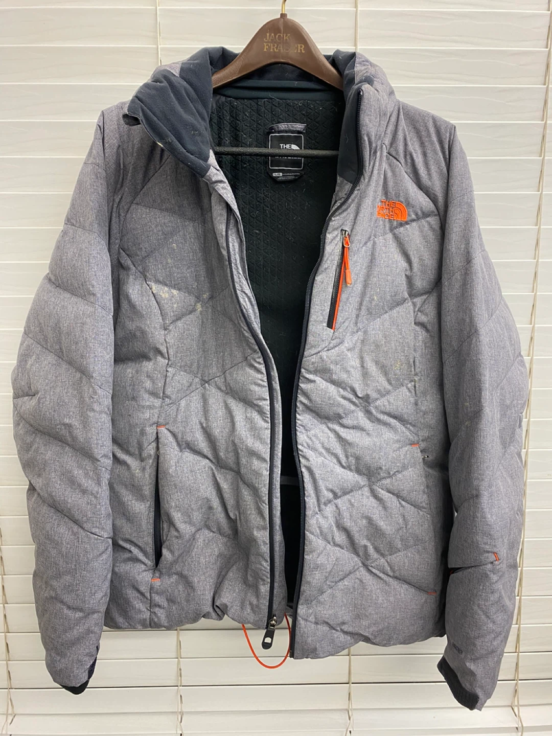 The North Face Women's Down Jacket - Grey - Size L - photo 2